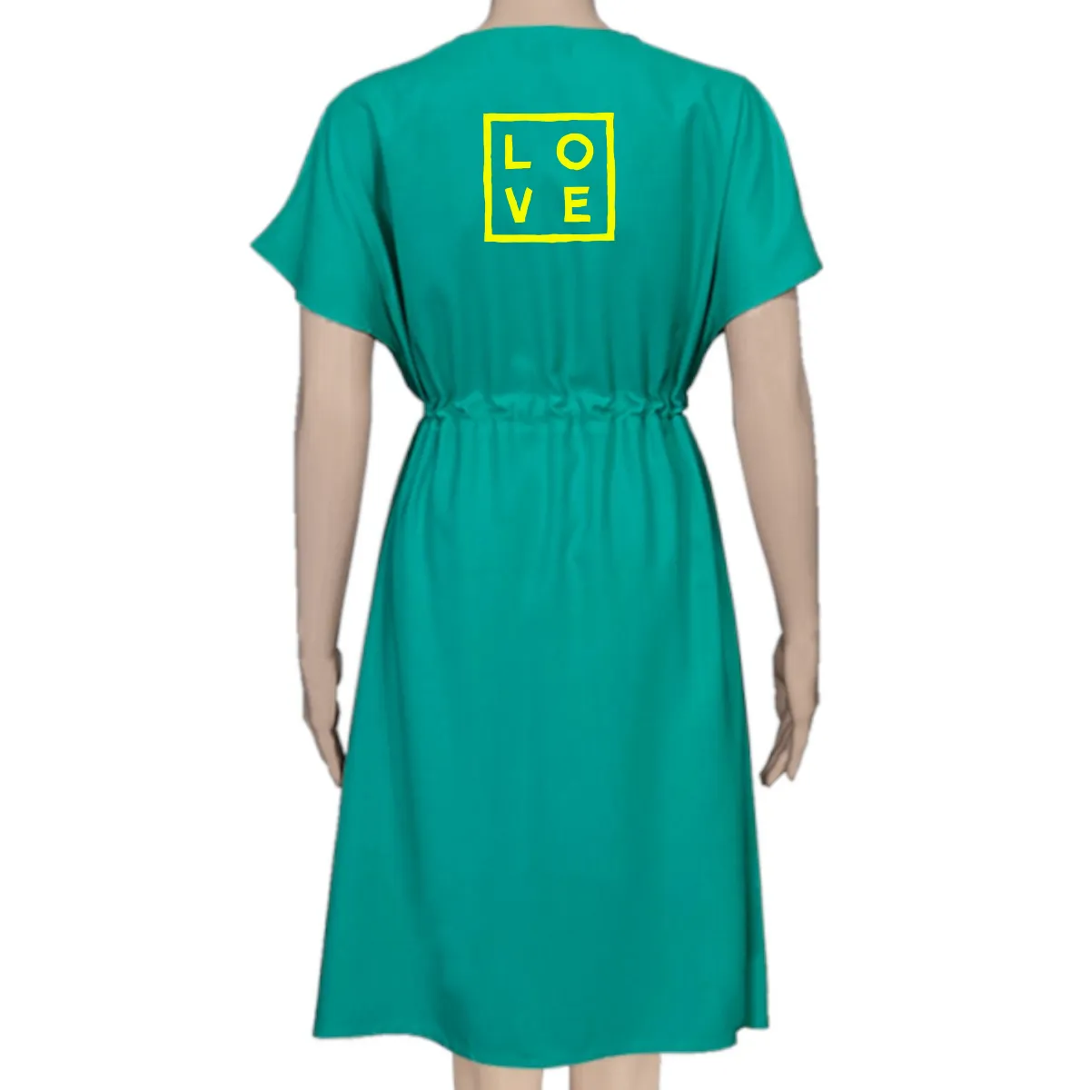 Dress Louise (Shorts) – Turquoise Logo Fluo Flex