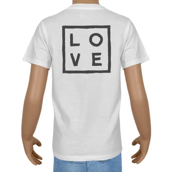 Kid’s T-shirt – Cotton – Plain – White - Classic (Flex)