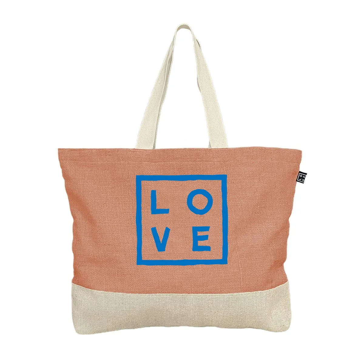 2 Tones – Beach bag – Salmon Classic Flex