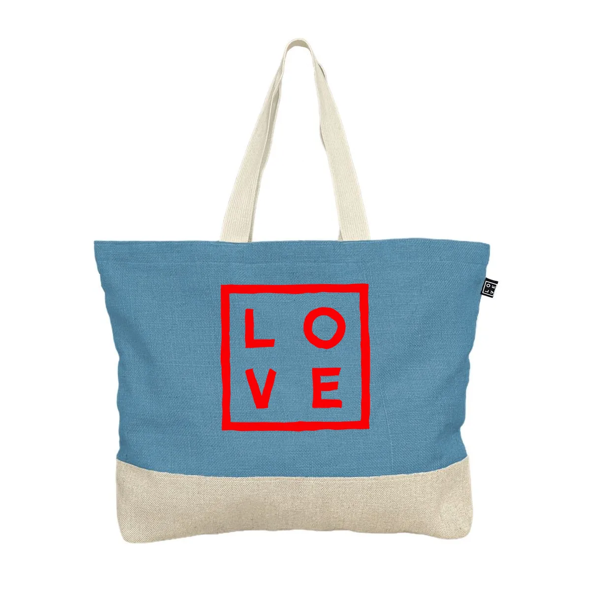 2 Tones – Beach bag – Sky blue Classic Flex