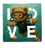 White Diving Bear St Martin