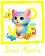 Yellow cat San Martin