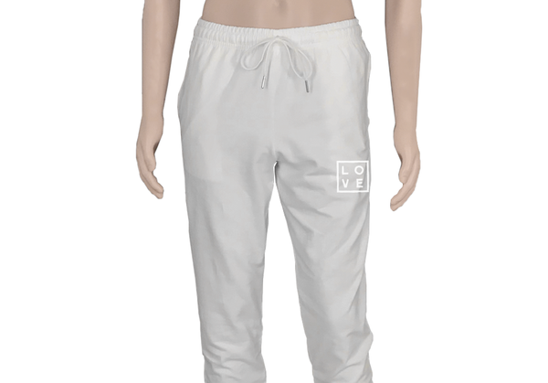 Jogger pants – White