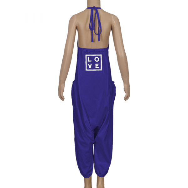 Kid's harem pants – Little Jasmine – Royal blue