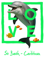 Caribbean green dolphin - bottomless