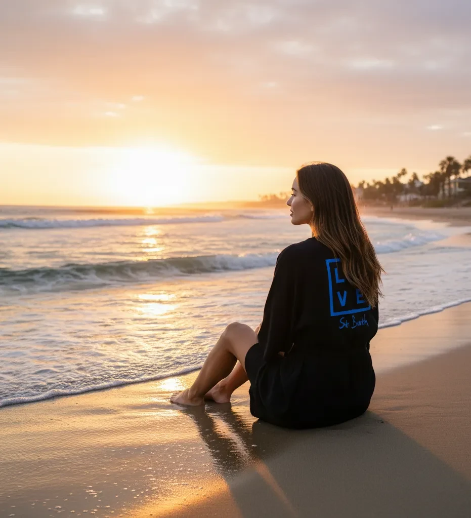 Alexia Dress – One Size – LOVE Edition – Caribbean Elegance – Signature St Barth