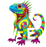 White iguana LOVE