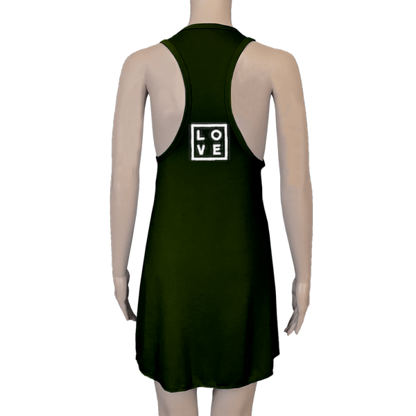 Dress Ava – Army green – Free Size