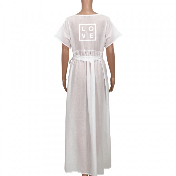 Dress Isabella – White – Free Size