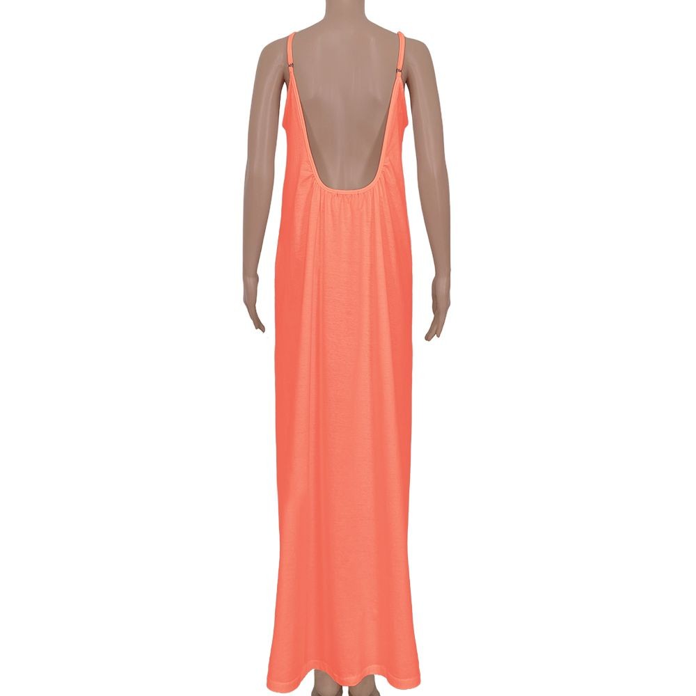 Dress Ada – Coral fusion - Logo Classic Print