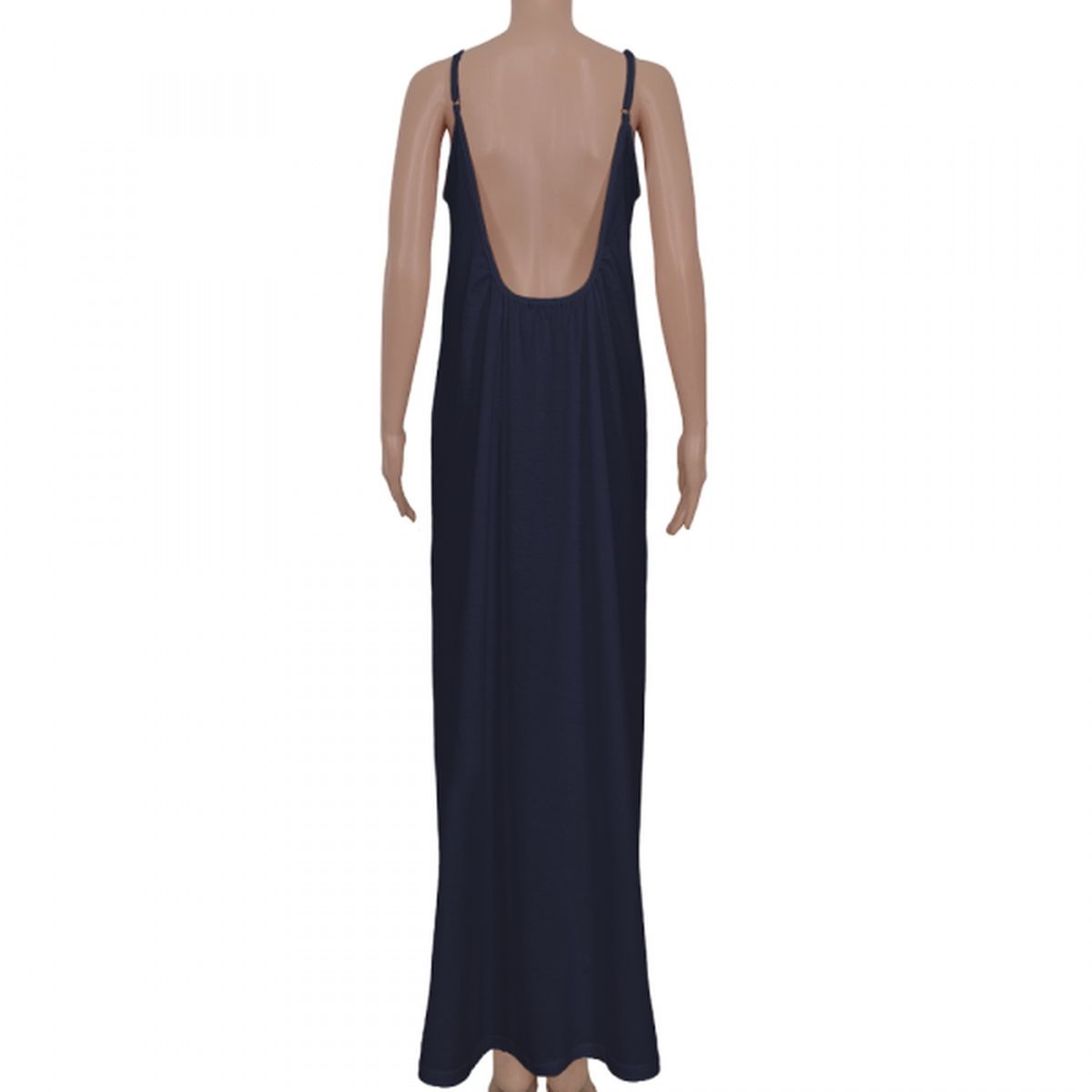 Dress Ada – Navy blue - Logo Classic Print