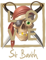 Beige caravel St Barth