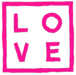 Flex pink LOVE